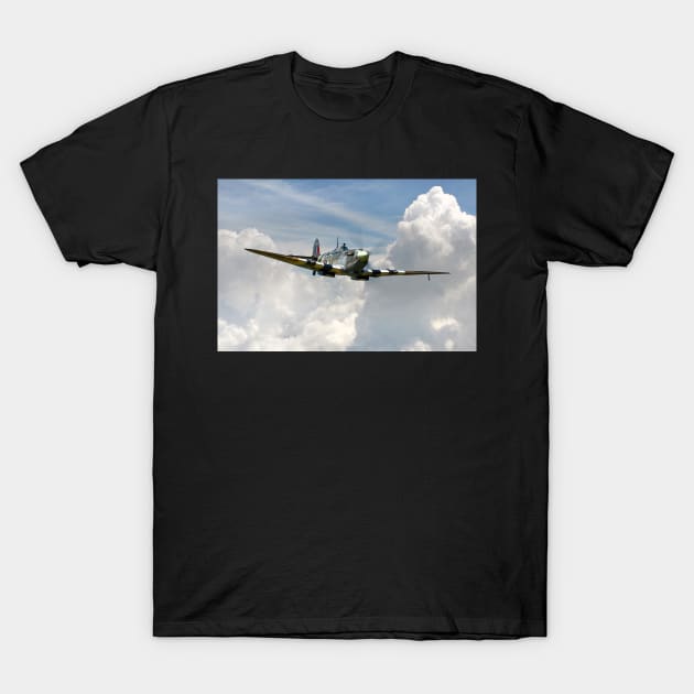 Spitfire Portrait of a Hero T-Shirt by aviationart